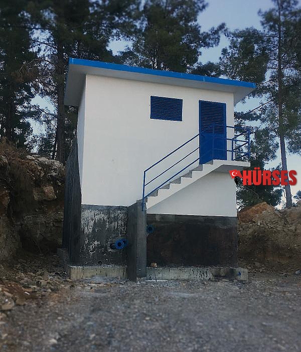 ASAT 111 içme suyu deposu yapıyor