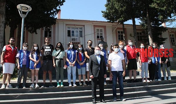 Gençlerden doğa ve tarih gezisi