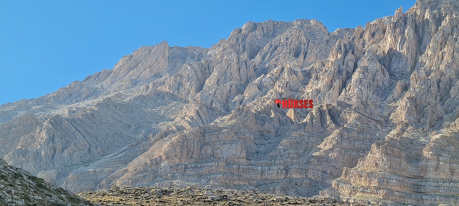 3 bin 70 metrelik dağa solo tırmanış