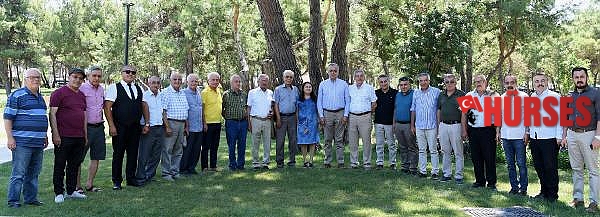 Başkan Esen, 'efsanelerle' buluştu