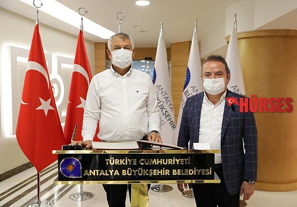 Başkan Karalar'dan Başkan Böcek'e ziyaret