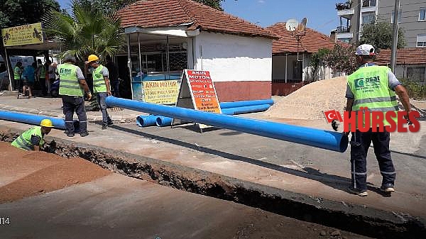 Dev içme suyu projesi hızla ilerliyor