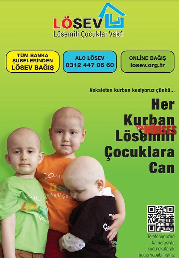 'Her kurban lösemili çocuklara can'