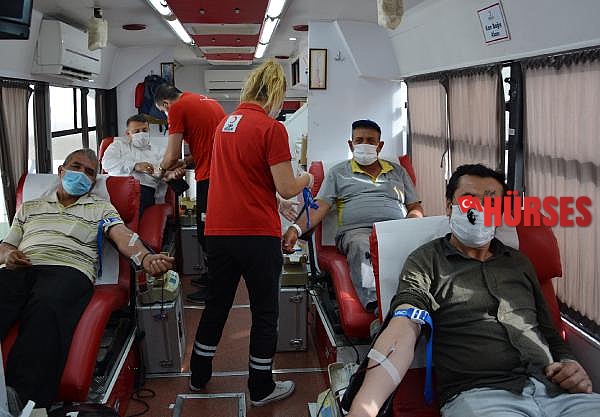 Kaymakam Çimşit'ten kan bağışı