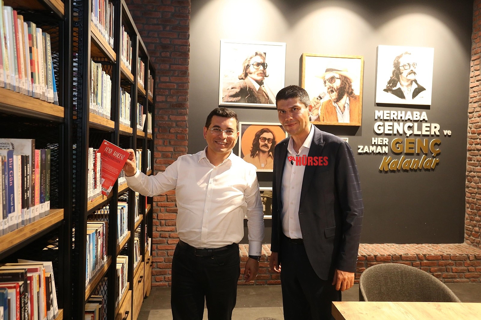 Kepez'e Cem Karaca Gençlik Kütüphanesi açılıyor