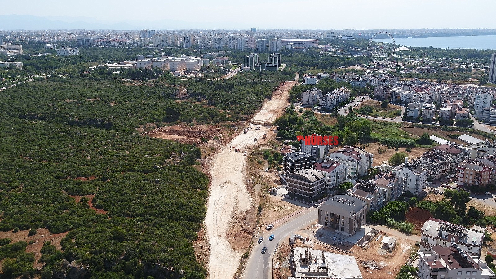Konyaaltı'na trafiği rahatlatacak yeni yol yapılıyor
