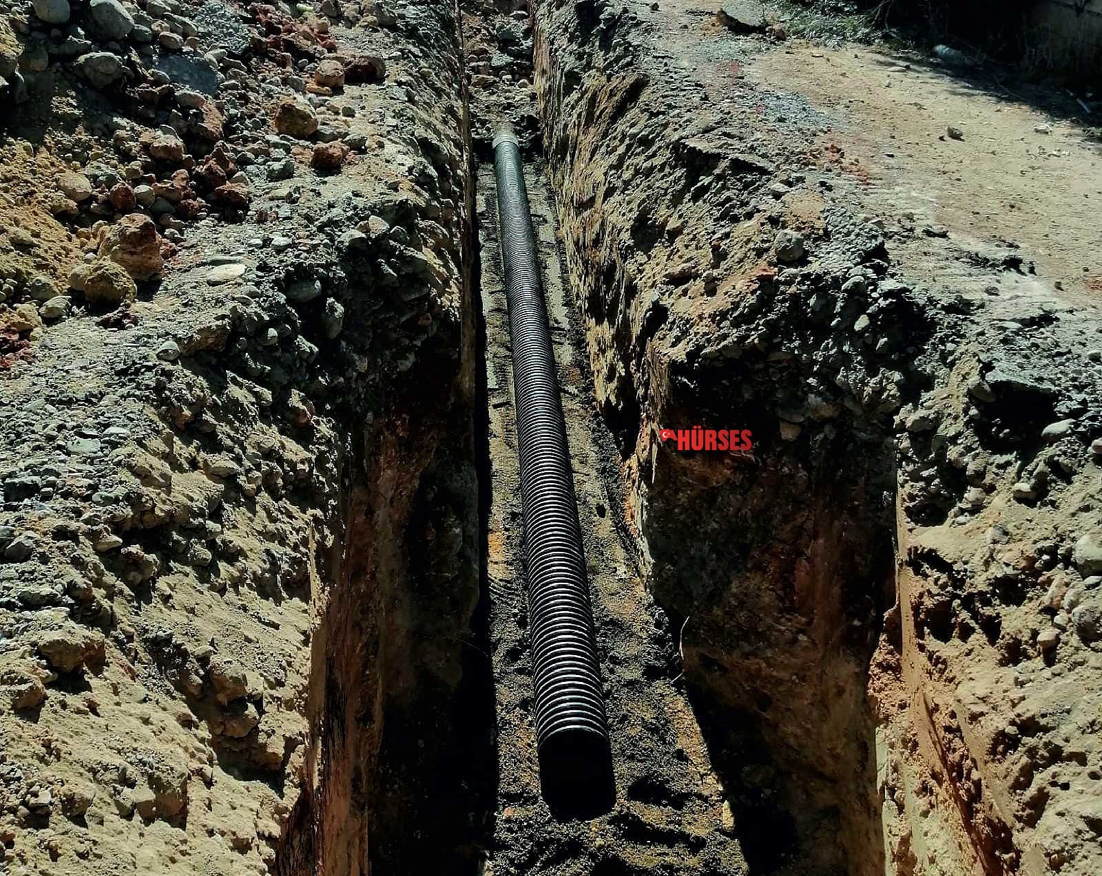 Gazipaşa'da kanalizasyon çalışması