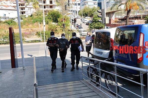 Alanya'da kaçak göçmen operasyonu