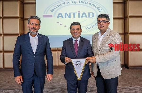 ANTİAD'ın konuğu Tütüncü oldu