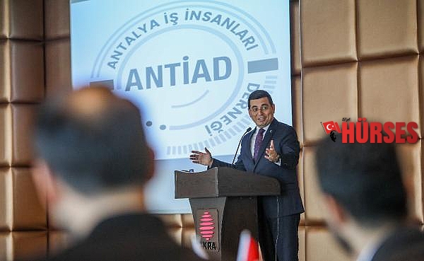 ANTİAD'ın konuğu Tütüncü oldu