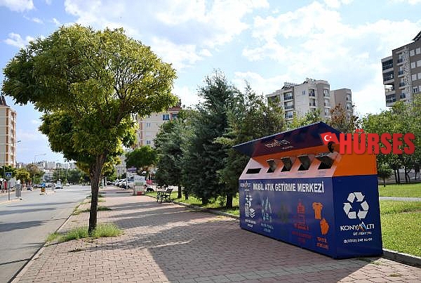 Konyaaltı'nda mahallelere mobil atık getirme merkezi