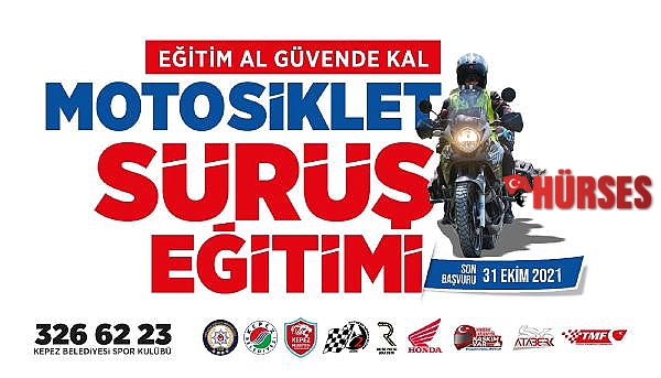 Motosiklet sürüş eğitimi başlıyor