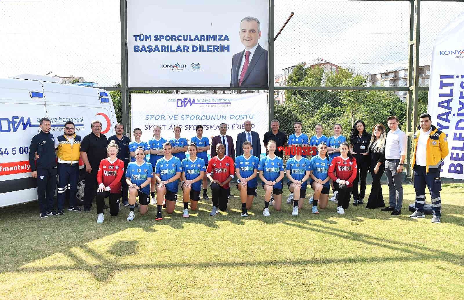 OFM Mavi Kelebekler'e sponsor oldu