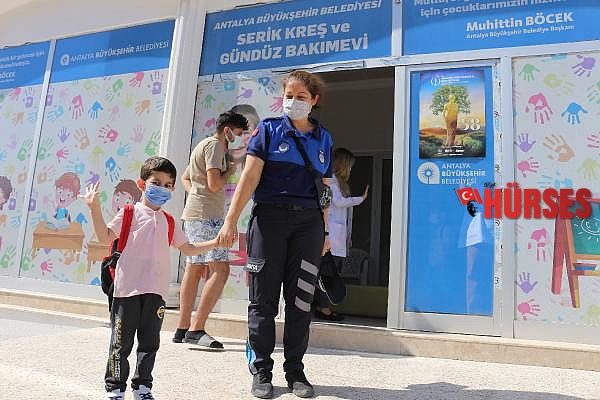 Serik Kreş ve Gündüz Bakımevi, 4 Ekim'de faaliyete geçiyor