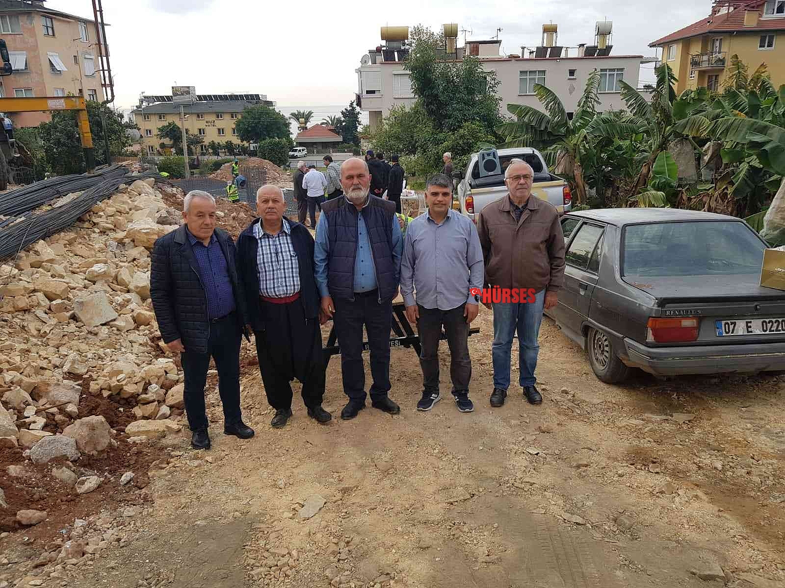 Ramazan-Sultan Kuş Cami'nin temeli dualarla atıldı