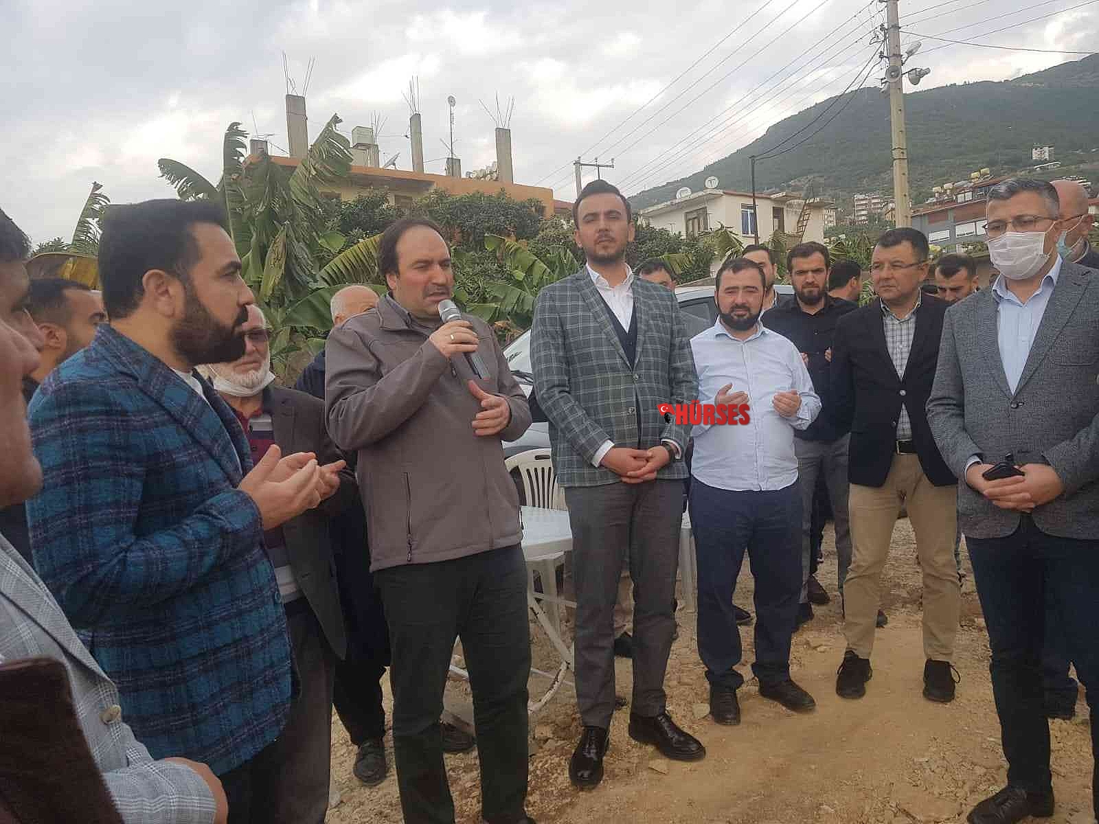 Ramazan-Sultan Kuş Cami'nin temeli dualarla atıldı