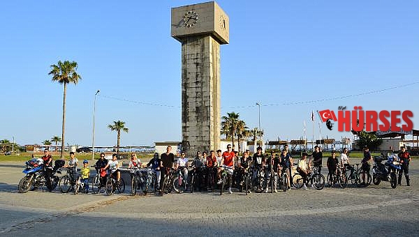 Gençlik Haftası Bisiklet Turu yapıldı