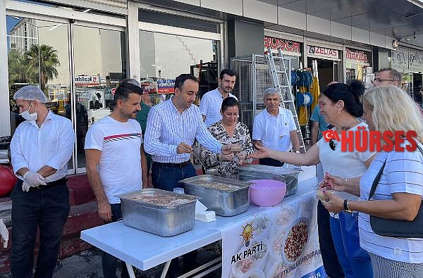 Ak Parti'den aşure ikramı