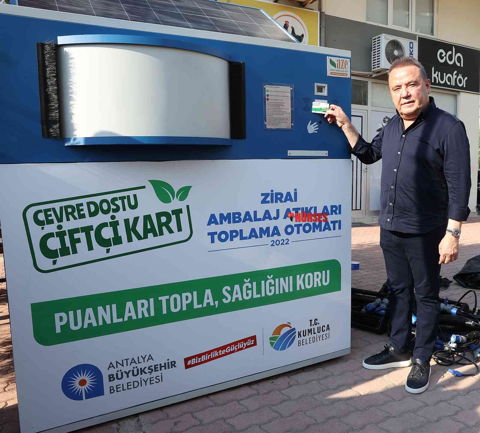 Antalya'da zirai ambalaj atığı sorunu çözülüyor