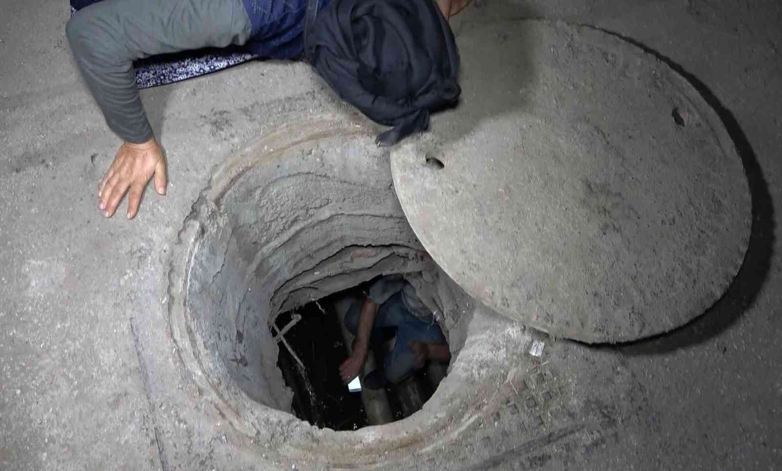 Arkadaşının çizdiği krokiyle kanalizasyonda bulunan oğlunun cenazesini 2 ay sonra alabildi
