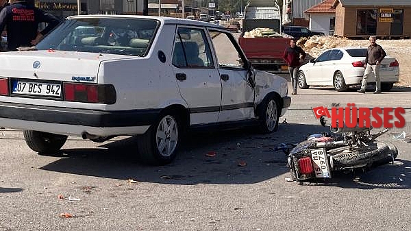 Bucak'ta kaza: 2 yaralı