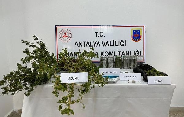 Gazipaşa'da uyuşturucu operasyonu