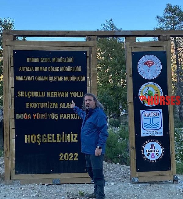 Tarihi kervan yolunu, tomruk araçları tahrip etti