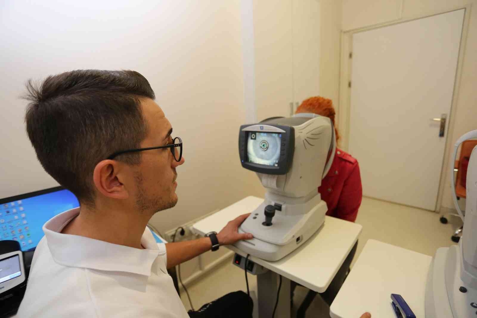 Belediye Sağlık Merkezi'nden 31 bin 461 kişiye göz sağlığı hizmeti