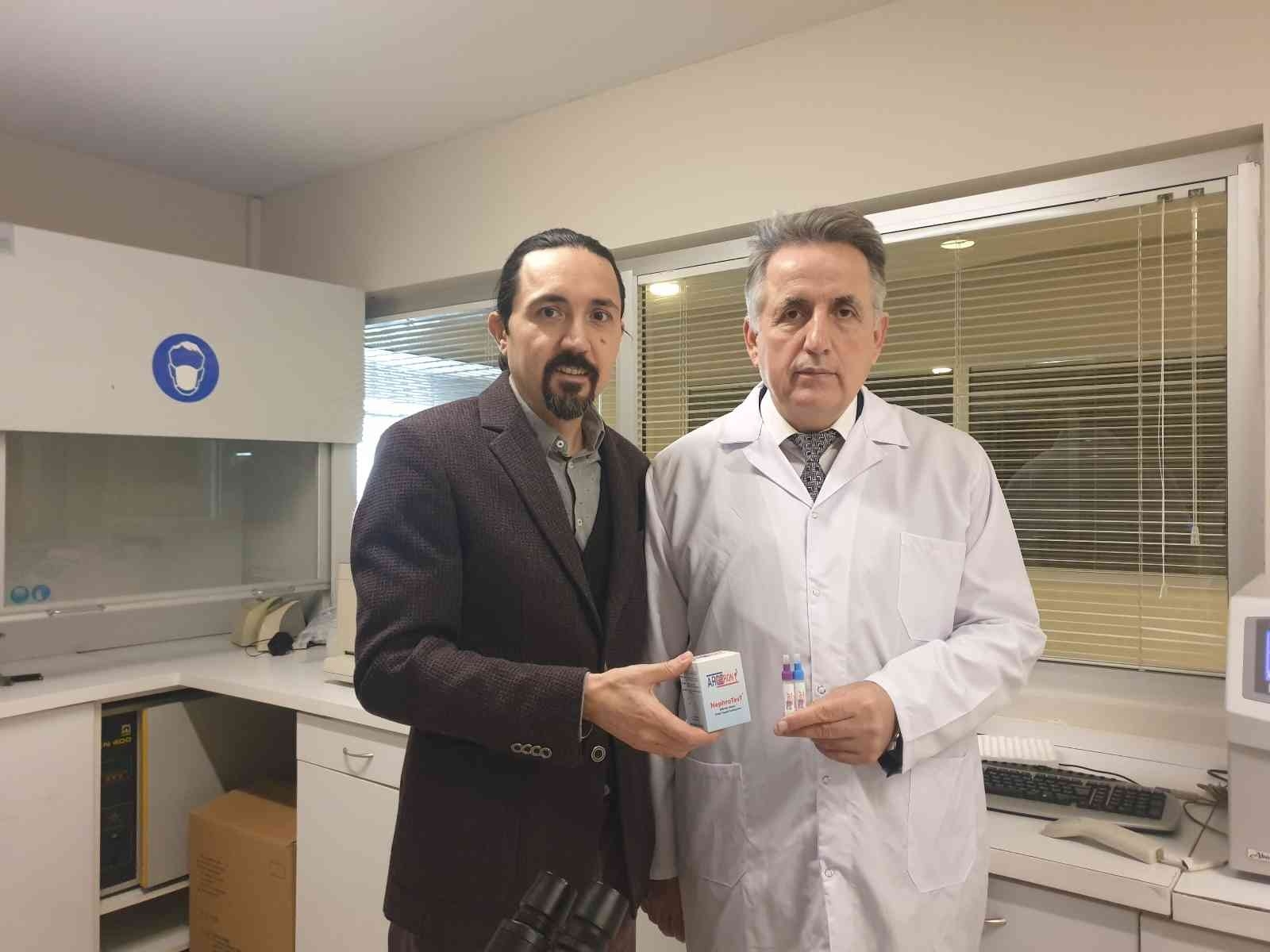 Böbrek hasarını erken teşhis eden kit ödül aldı