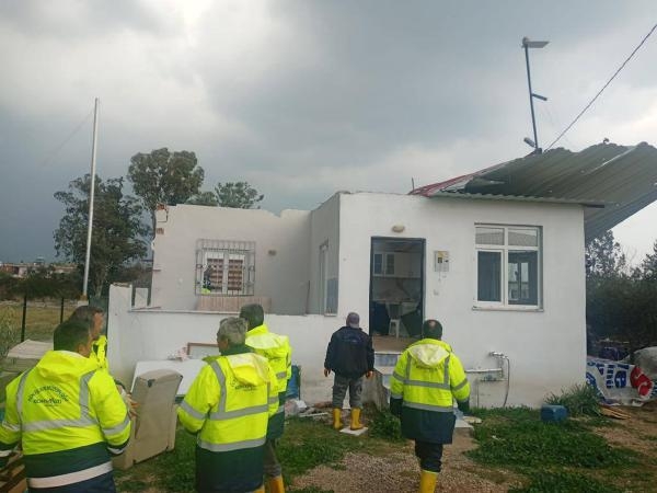 Konyaaltı afet nöbetinde