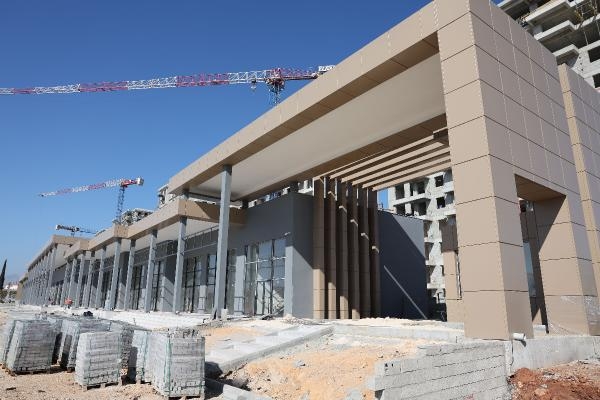 Güneş Mahallesi'nde 4 bloğun kaba inşaatı tamamlandı