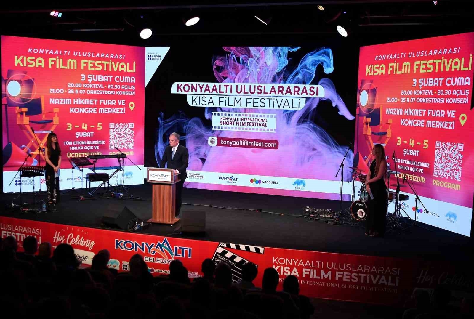 Konyaaltı Uluslararası Kısa Film Festivali'ne 100 farklı ülkeden 2 bin başvuru