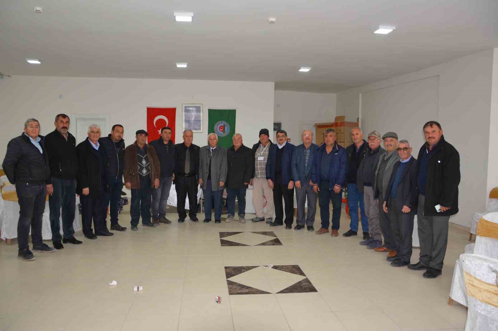 Korkuteli Ziraat Odasında Musa Büyükçetin 5'inci kez başkan seçildi