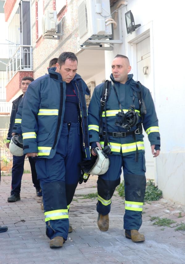 Ocakta unutulan yemek panik yarattı