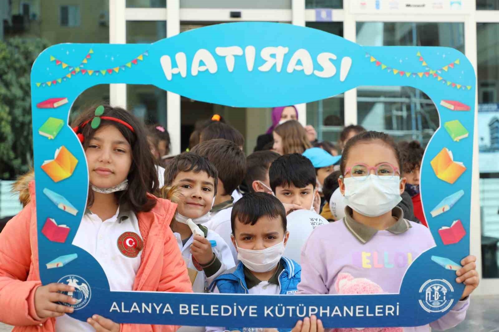 Alanya'da 59. Kütüphane Haftası'nda çocuklar yazarlarla buluşacak