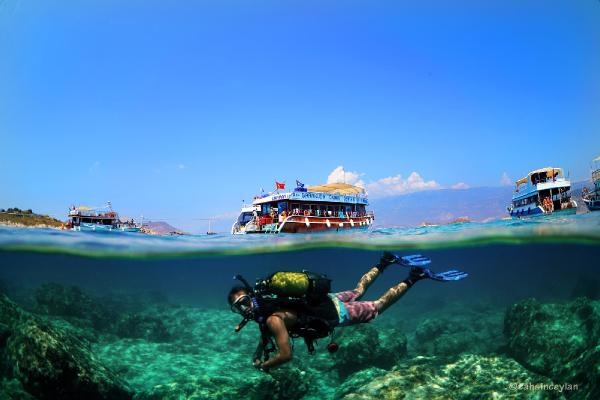 Antalya'da dalış turizmi için geri sayım başladı