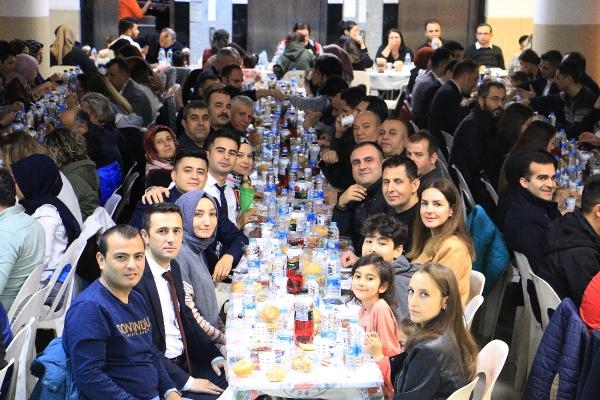 Adliye personeli iftarda bir araya geldi