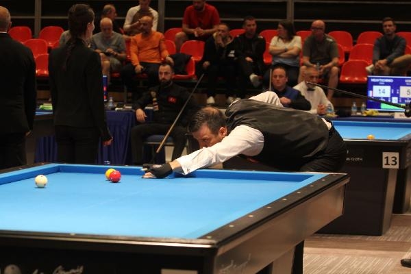 Avrupa Bilardo Şampiyonası'nda 5 milli sporcu son 16'ya kaldı