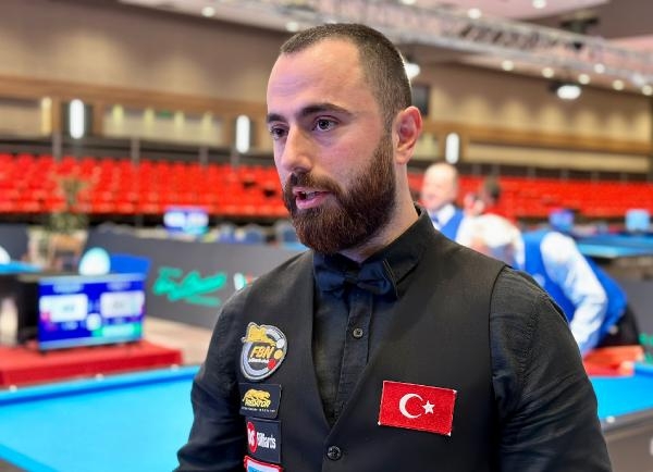 Berkay Karakurt'tan Avrupa Bilardo Şampiyonası'nda gümüş madalya