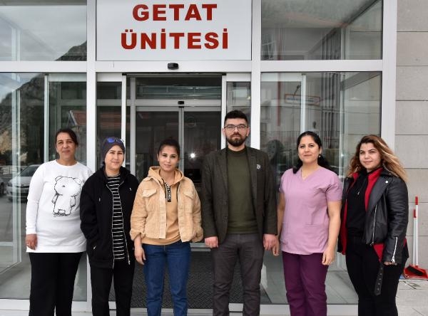 Hastalar GETAT Merkezi'nde şifa buluyor