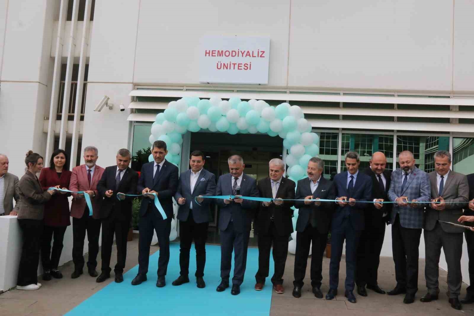 Kepez Devlet Hastanesi Hemodiyaliz ünitesine kavuştu