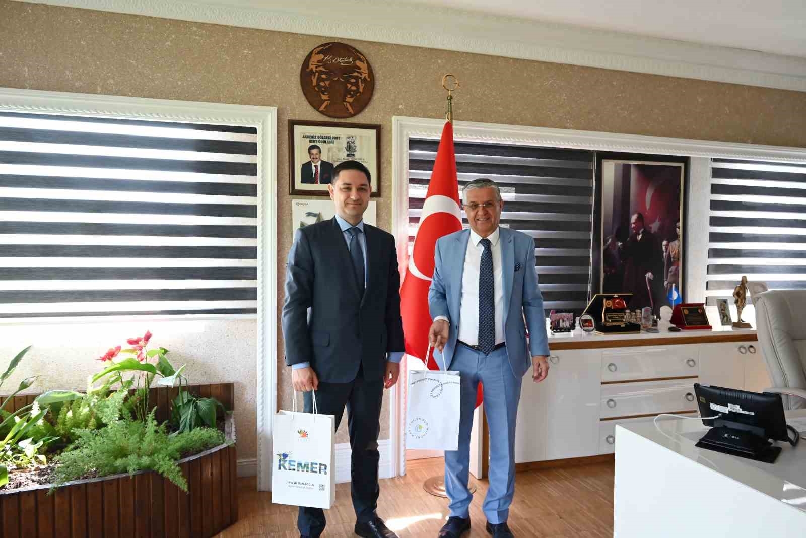 Ukrayna Antalya Konsolosu Voronin, Kemer Belediyesi'nde