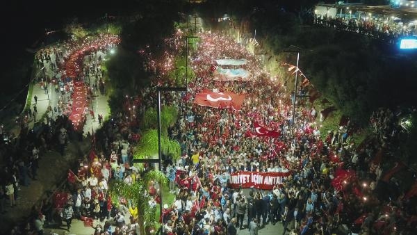 Antalya'da 19 Mayıs coşkusu