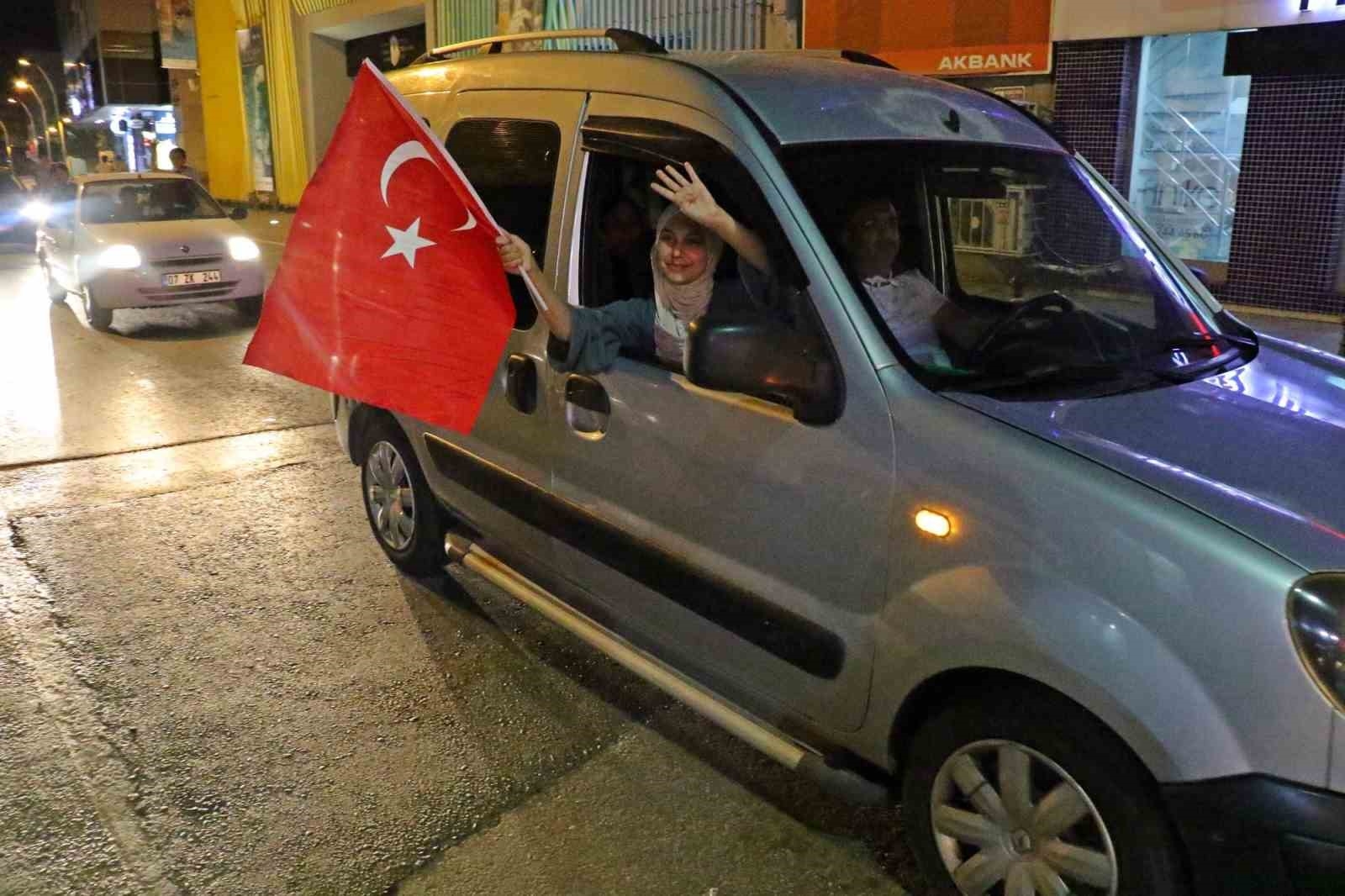 Antalya'da 'Erdoğan' coşkusu