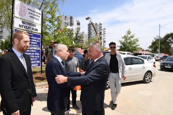 Antalyalı hayırseverden Kepez'e meslek lisesi