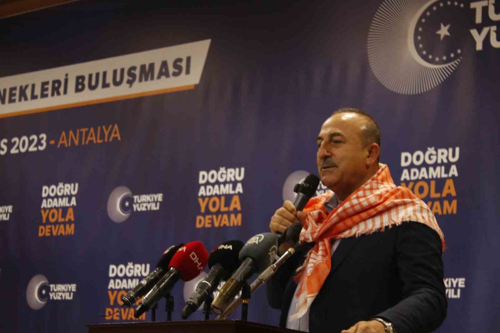 Bakan Çavuşoğlu'ndan kayyum tepkisi