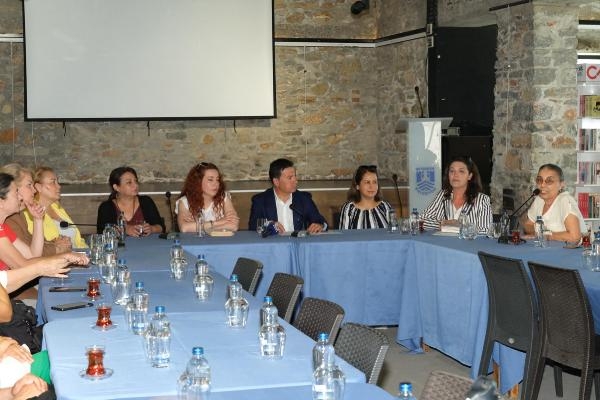 Deprem mağduru 15 kadın Bodrum'da ağırlandı