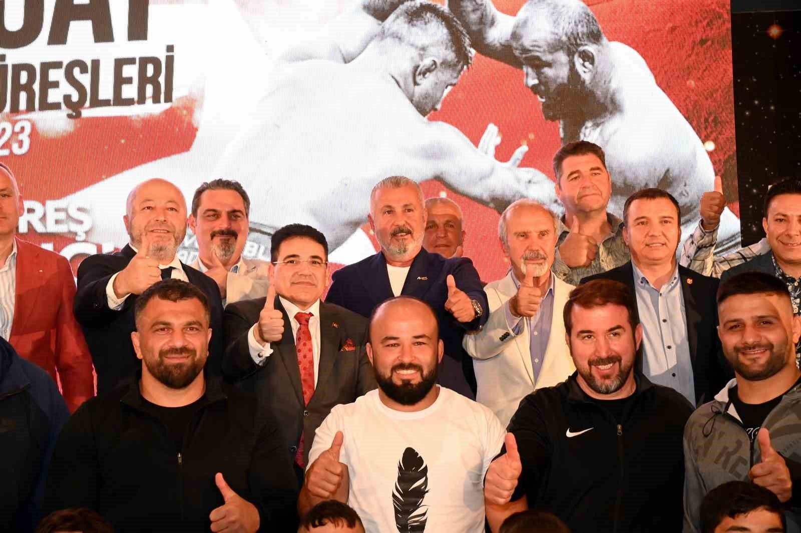 Manavgat Belediyesi'nden büyük güreş lansmanı