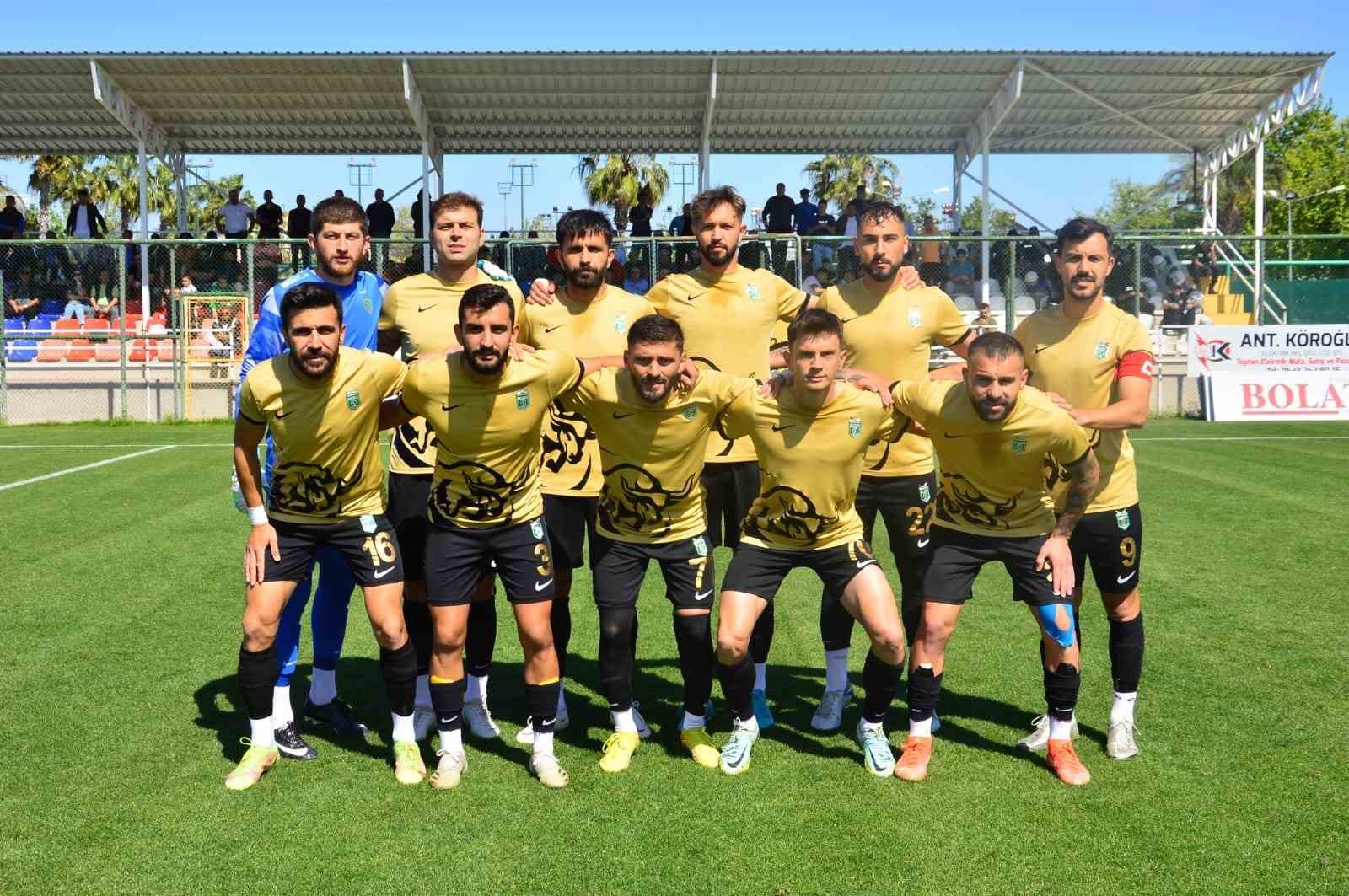 Manavgat Belediyespor Mahmutlar'ı 5-0 mağlup etti