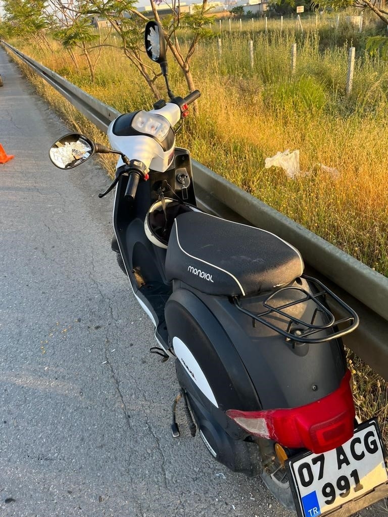 Motosikletin çarptığı yaya alkollü çıktı